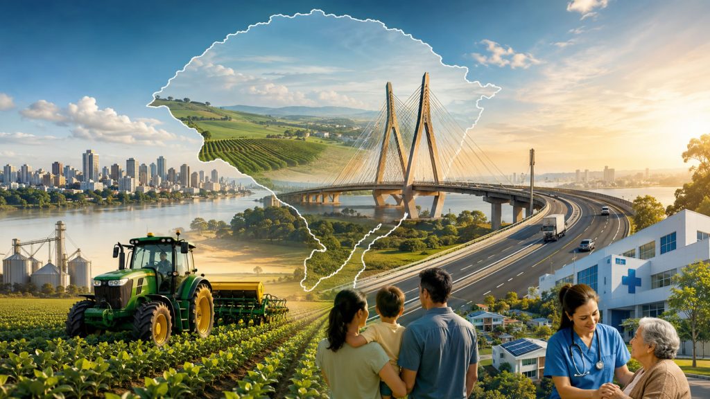 Rio Grande do Sul tem dia marcado por avanço na renegociação rural, obras e investimentos sociais