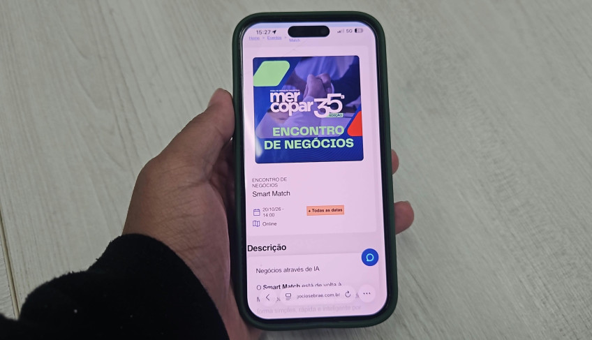 Ferramenta Smart Match promoverá conexões comerciais entre participantes da Mercopar 2026