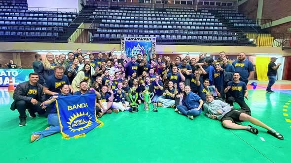 Banda Marcial da Escola Rio Pardo conquista tetracampeonato estadual em Erechim