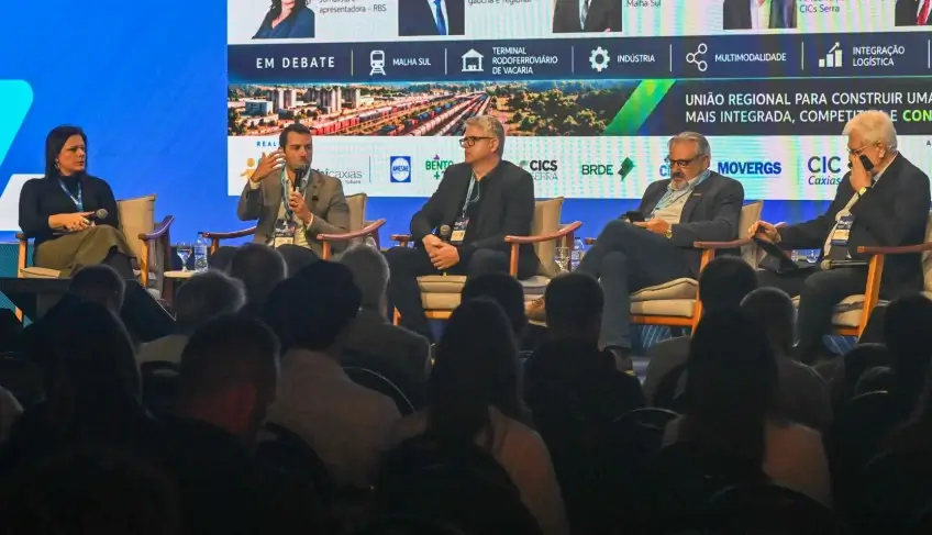 Sem trilhos, a economia não cresce: o recado do painel que colocou a Malha Sul no centro da Mercopar