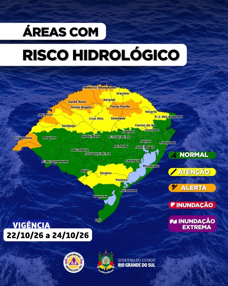 Aviso Hidrológico 21